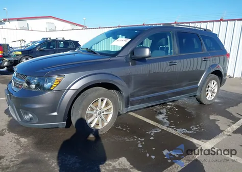 2014 Dodge Journey Sxt z USA, uszkodzony, nr VIN 3C4PDCBB2ET303696
